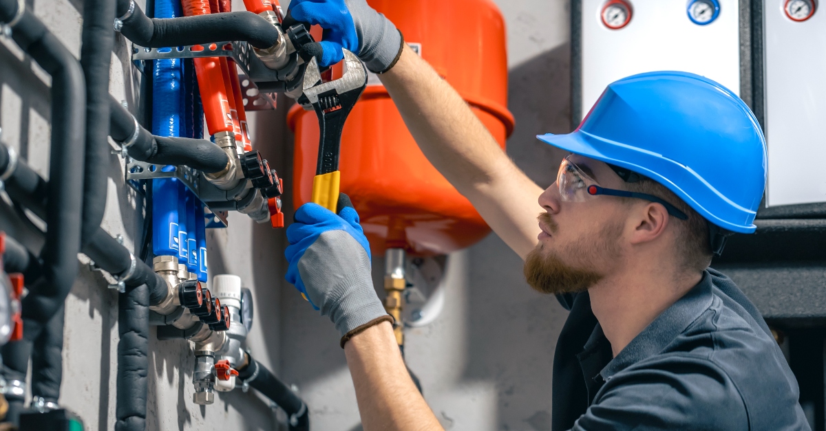 Rooney's Plumbing Co. technician
